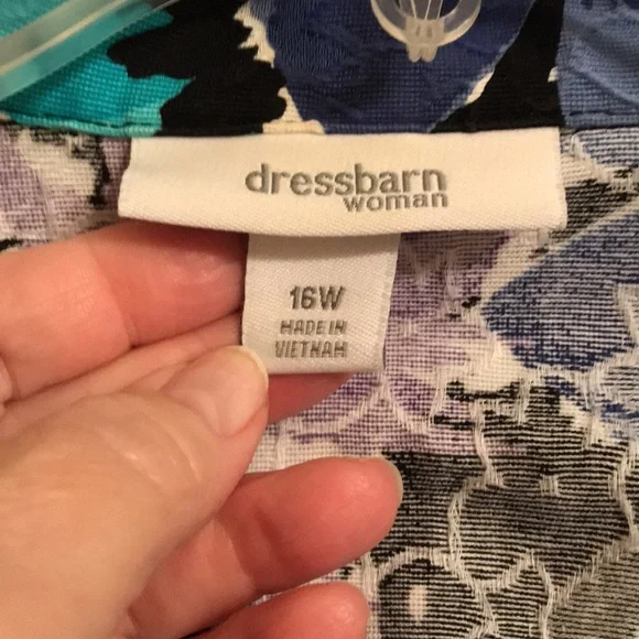 Dress Barn 3/4 Sleeve Jacket - Sz 16W - Picture 3 of 6